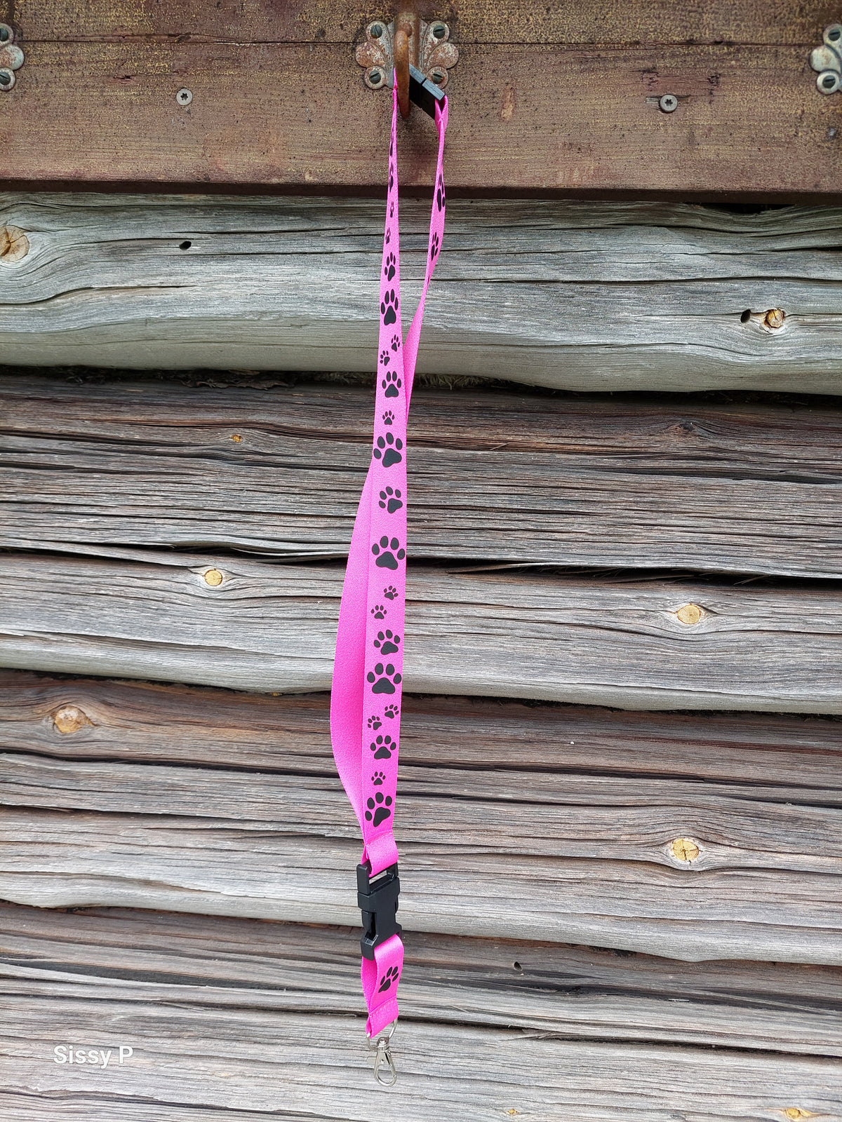 Avainkaulanauha, pinkki tassut